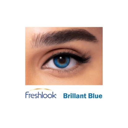 Freshlook Monthly Colorblend Lenses - Brilliant Blue 1 Pair 