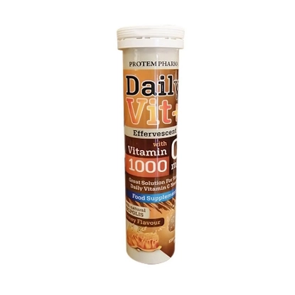 Daily Vit+ Effervescent Vit C 1000 MG + Propolis 20 PCS