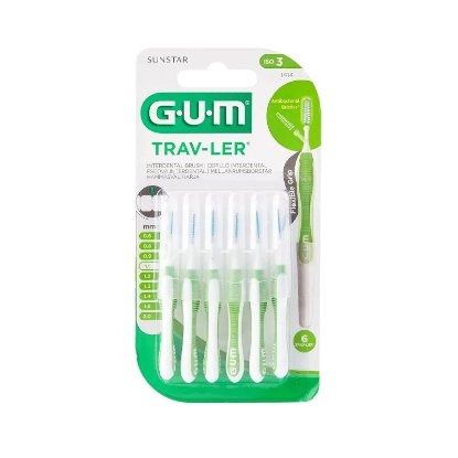 بتلر جم ترافلر فرشاة تنظيف بين الأسنان 1.1 مم 6 قطع 