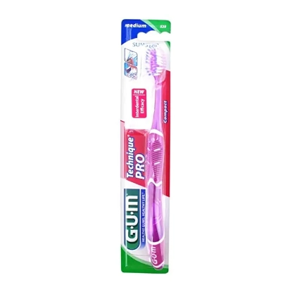 Butler Gum Technique Pro Compact Toothbrush Medium 1 Pc 