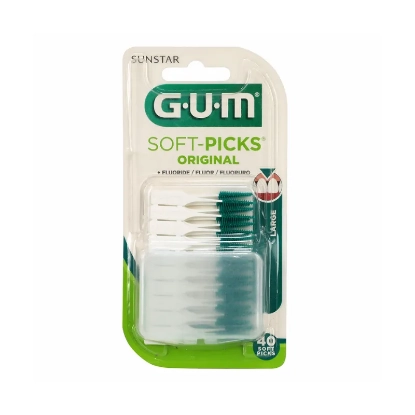 بتلر جم سوفت بيك فرشاة تنظيف بين الأسنان كبيرة 40 قطعة 