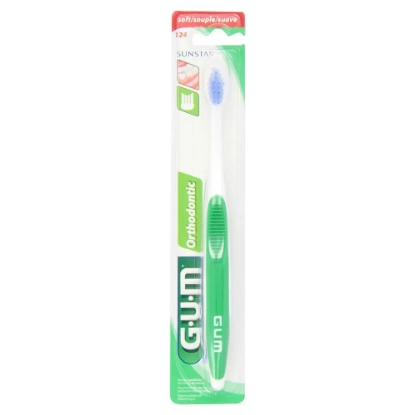 بتلر جم فرشاة تقويم الأسنان ناعمة 1 قطعة 