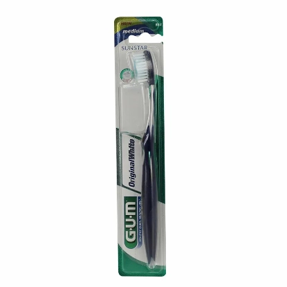 بتلر جم فرشاة أسنان للتبييض متوسطة 1 قطعة 