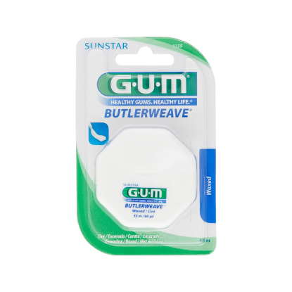 بتلر جم بتلرويف خيط الأسنان الشمعي 55 م 