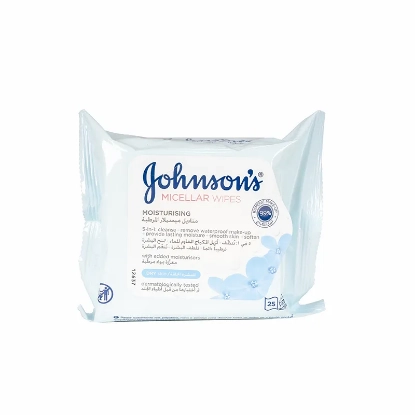 Johnson's Micellar Moisturising Wipes 25'S