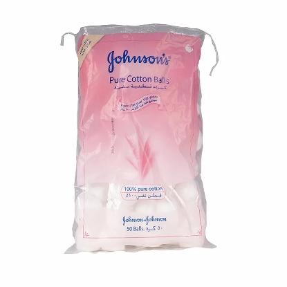 Johnson's Pure Cotton Balls 50'S