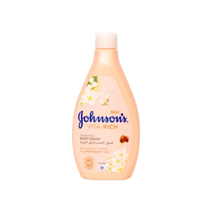 Johnson's Vita-Rich Pampering Body Wash with Jojoba Oil 400 ml 