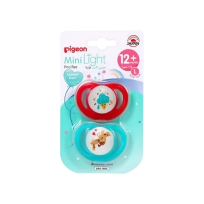 Pigeon Mini Light Pacifier 12+ Months (L) 2 Pcs 