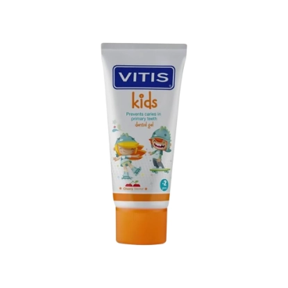 Vitis Kids Dental Gel with Cherry Flavour 50 ml 