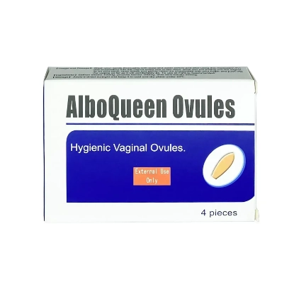 Albo Queen Vaginal Ovules 4'S for vaginal inflammations 
