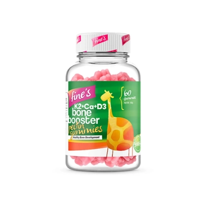 Fine's Bone Booster + K2 + Ca + D3 - 60 Gummies 