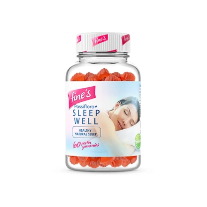 Fine's Sleep Well + Passiflora 60 Gummies 