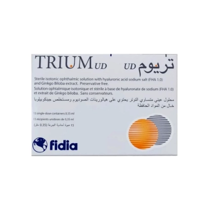 Trium UD Ophthalmic Solution 15 Ampoules