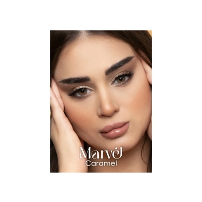 Marvel Soft Contact Lenses Caramel